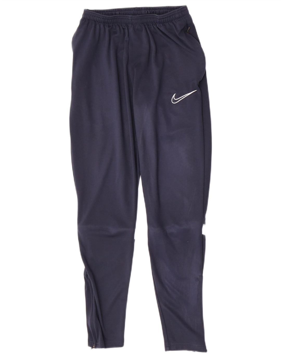 Chłopięce spodnie dresowe Nike 8-9 lat, małe, granatowe, z blokami kolorów