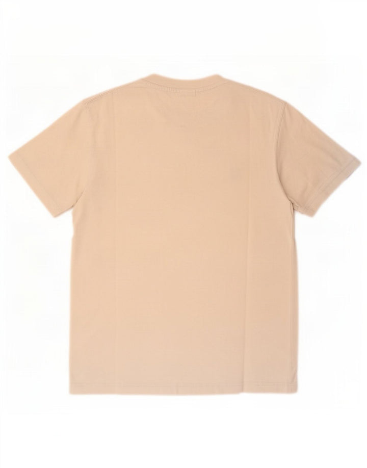 T-shirt męski Timberland Top mały, beżowy, bawełniany