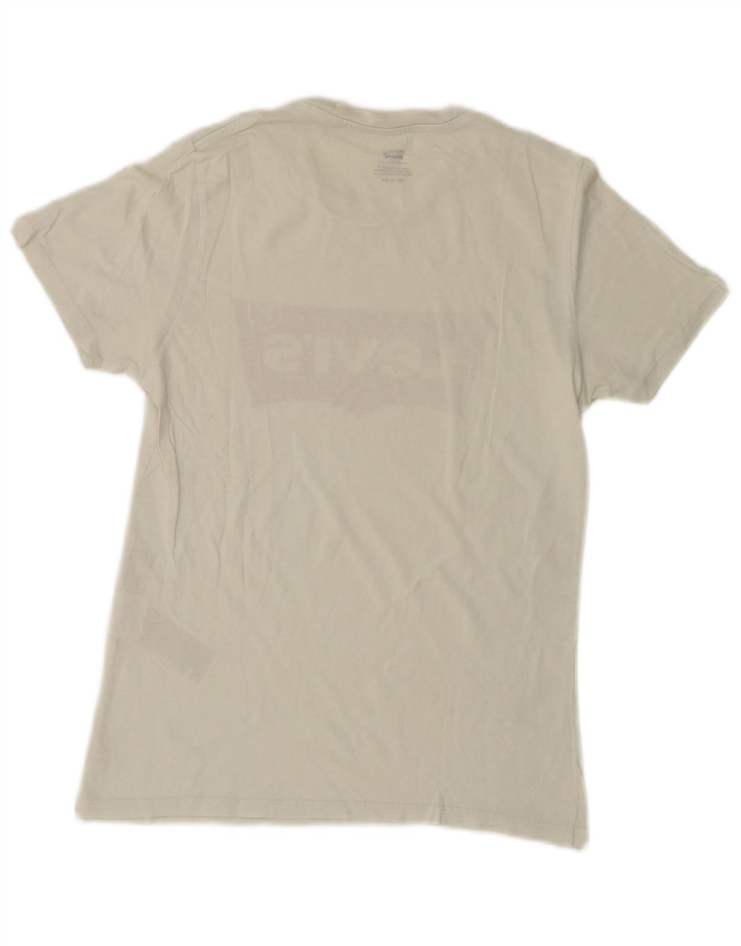 Męski T-shirt z grafiką Levi's Top XS, biała bawełna
