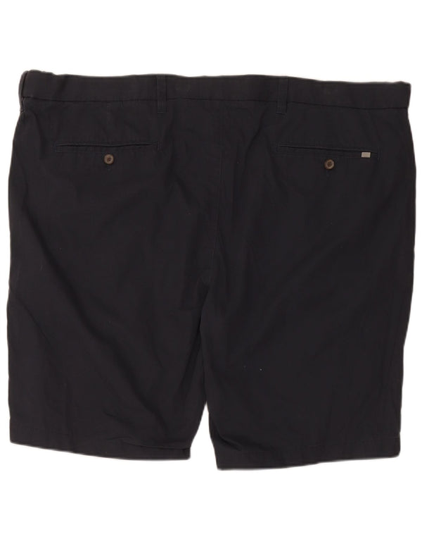 Marks & Spencer Męskie spodenki Chino W48 4XL Granatowe, bawełniane