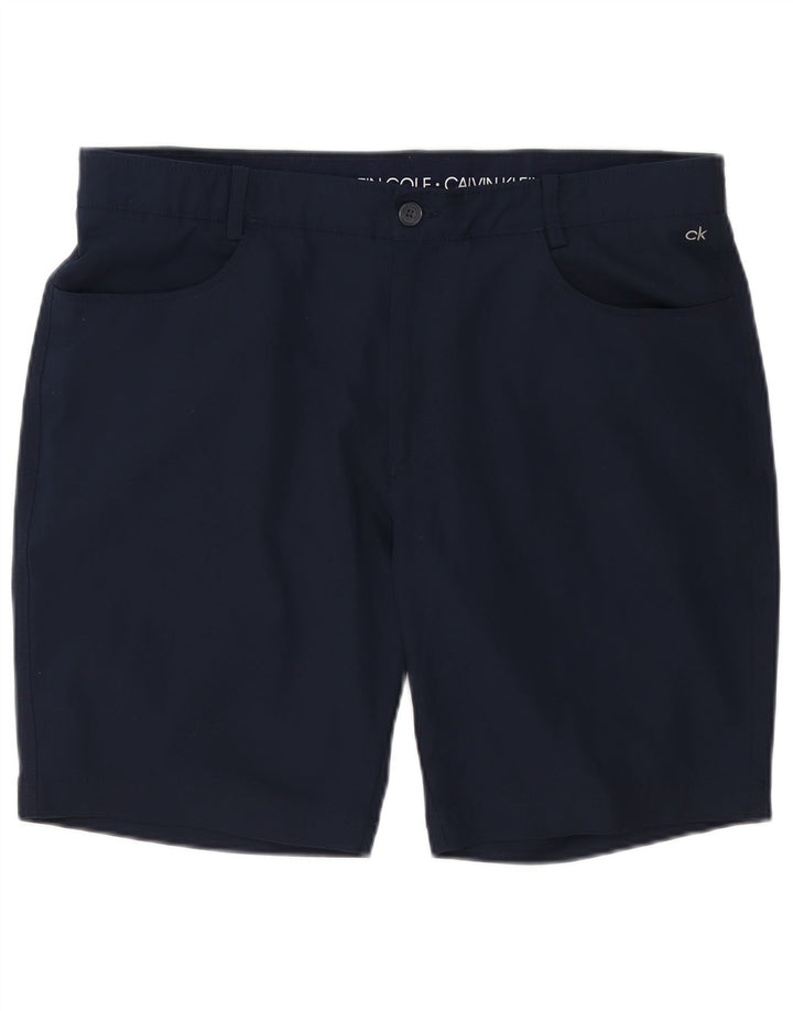 Męskie spodenki codzienne CALVIN KLEIN W38 XL Granatowy poliester