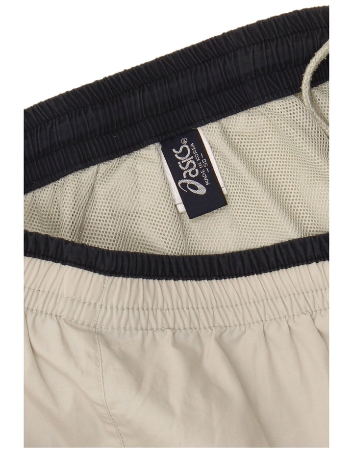 ASICS Mens Graphic Sport Shorts Medium  White
