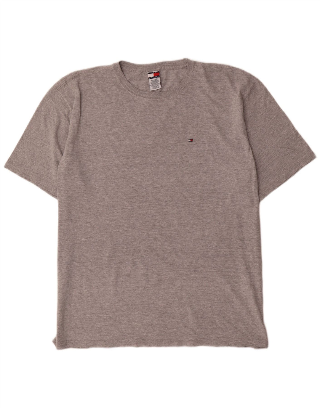 T-shirt męski Tommy Hilfiger Top XL, szary, bawełniany
