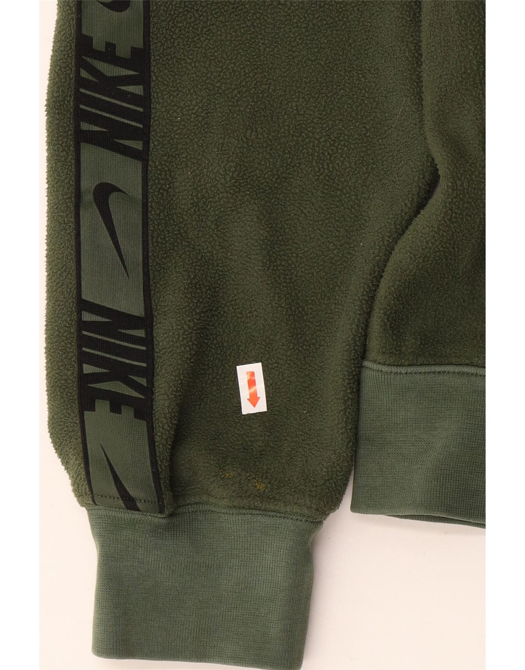 Męski sweter polarowy z kapturem NIKE Therma-Fit XS, zielony, poliestrowy