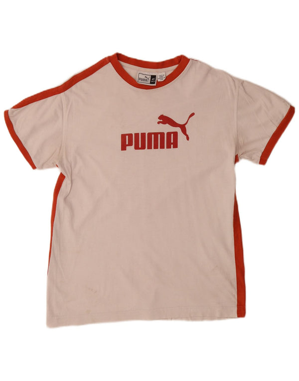 Męski T-shirt z grafiką PUMA Top XS w kolorze białym