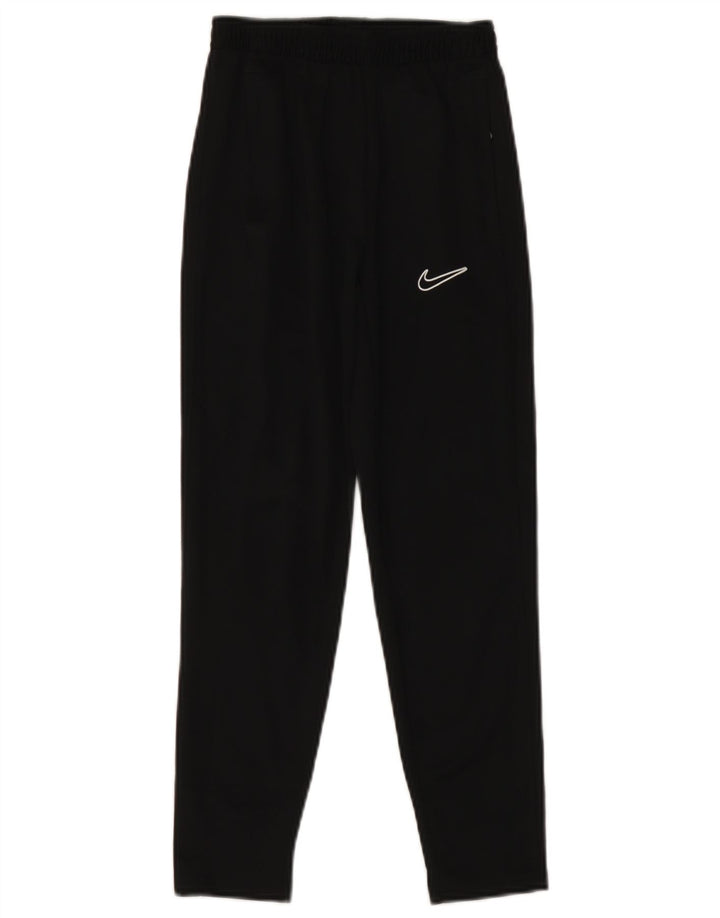 Chłopięce spodnie dresowe Nike 10-11 lat, średni czarny poliester