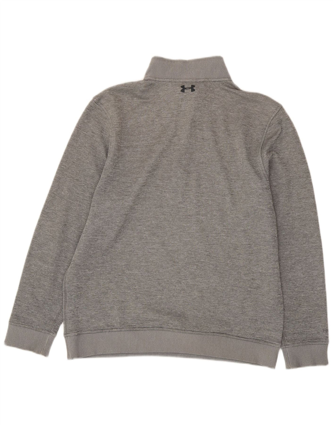 Męski sweter Under Armour Cold Gear z zamkiem błyskawicznym, duży, szary, nakrapiany