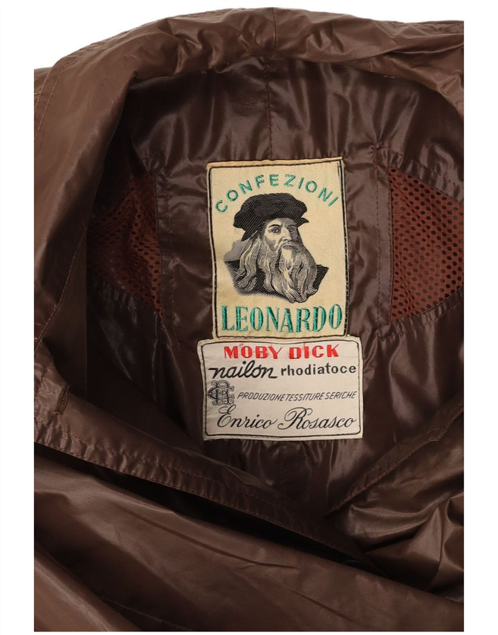 Damski płaszcz przeciwdeszczowy LEONARDO UK 14 Średni brąz