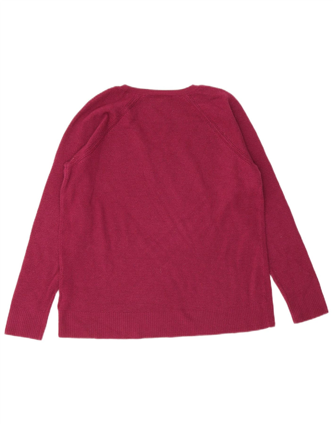 Sweter damski Gap z dekoltem w kształcie litery V, UK 10, mały, różowy nylon