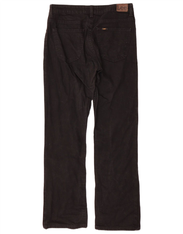 Damskie jeansy Bootcut LEE Cameron z wysokim stanem W33 L33 czarne