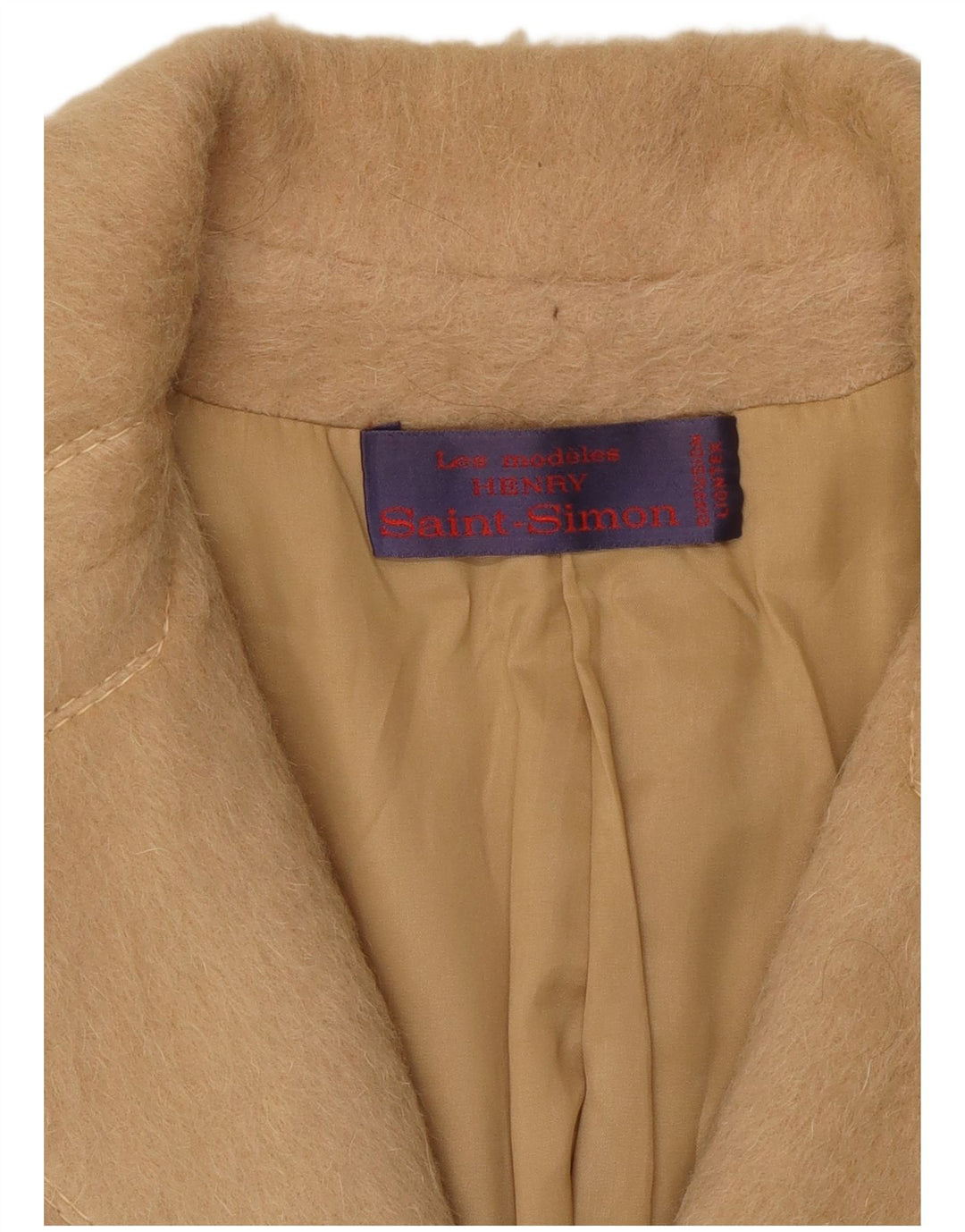 Płaszcz damski w stylu vintage IT 48 XL, beżowy