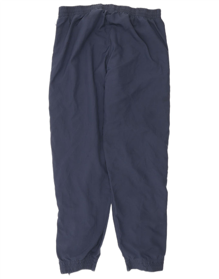 Męskie spodnie dresowe Umbro Joggery, duże, granatowe, poliestrowe