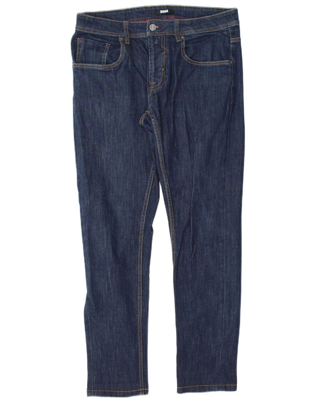 Vintage męskie jeansy slim IT 48 Medium W34 L30 Granatowa bawełna