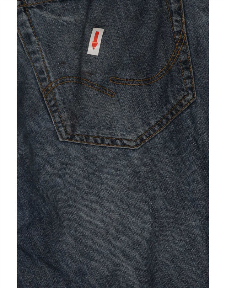 Męskie spodenki jeansowe Jack & Jones o regularnym kroju, średnie W32, niebieska bawełna