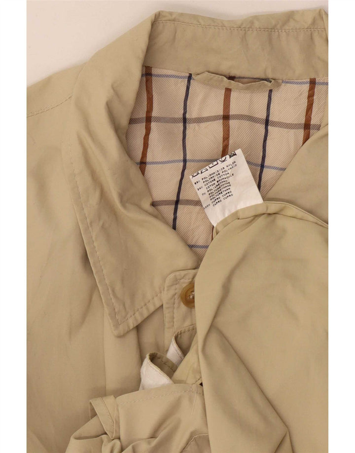 Męski trencz Aquascutum IT 50 Duży beżowy poliamid