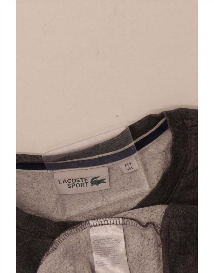 Męska bluza Lacoste, rozmiar 5, duża, szara bawełna