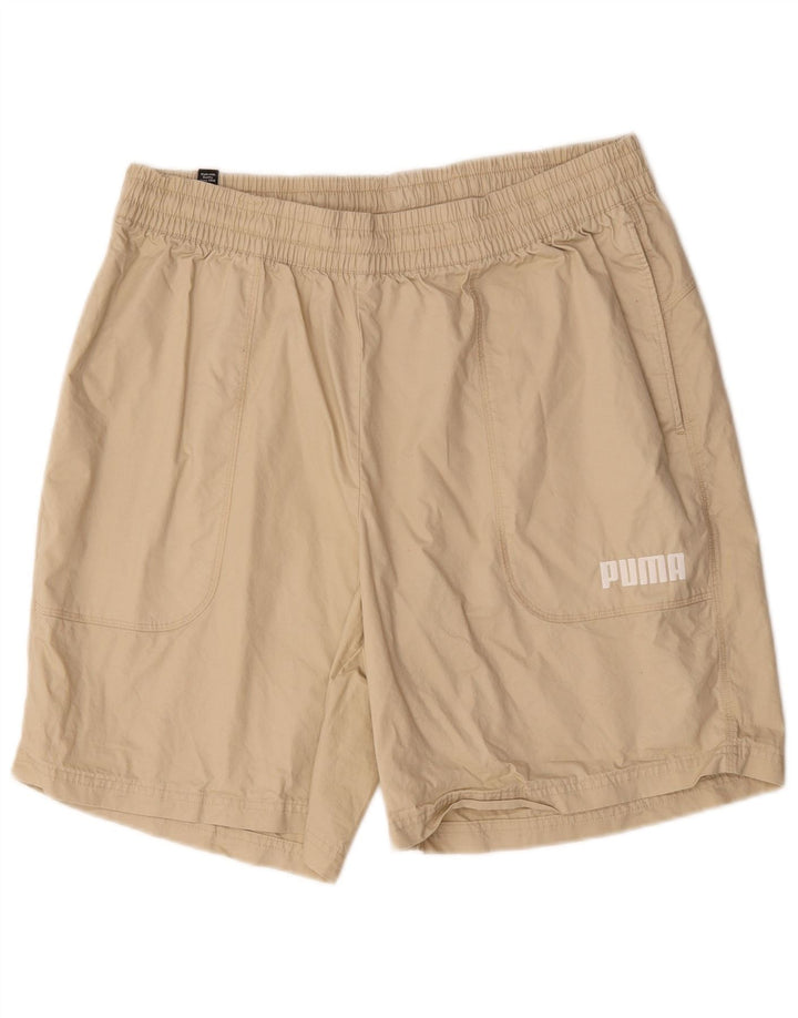 Męskie spodenki sportowe Puma XL, beżowe