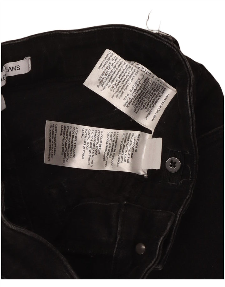 CALVIN KLEIN Dżinsy chłopięce Skinny 13-14 lat W26 L29 Czarna bawełna