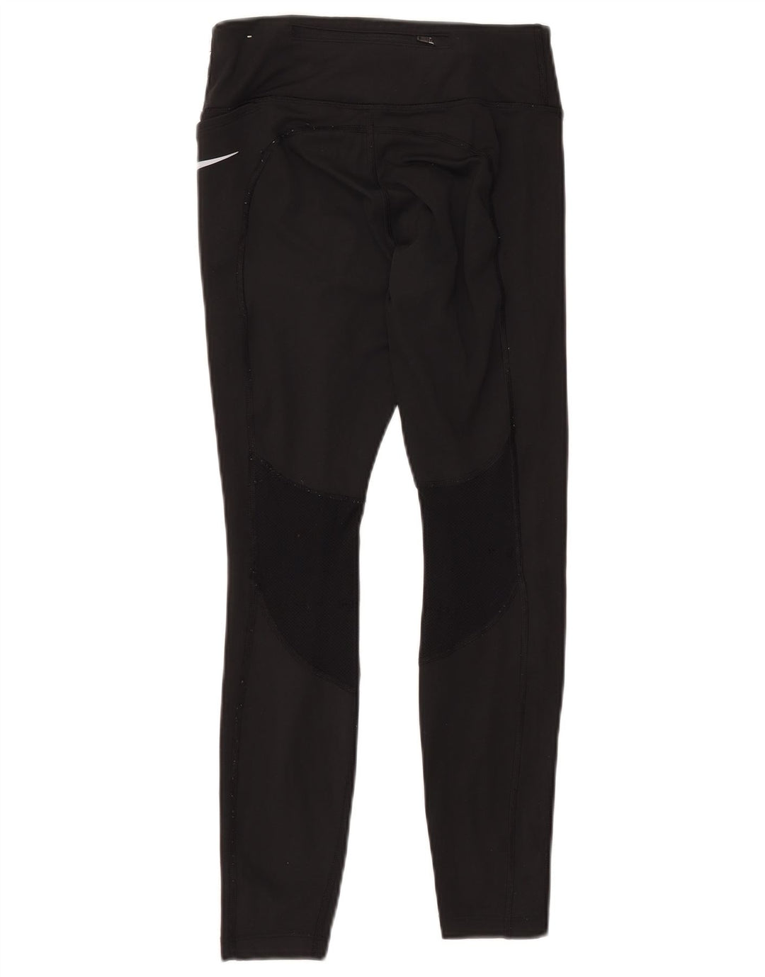 Damskie legginsy NIKE Dri Fit UK 10, małe, czarne, poliestrowe