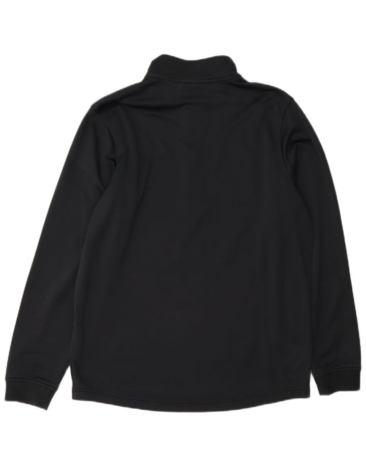 Męski dres Under Armour Cold Gear z zamkiem błyskawicznym na szyi, średni czarny