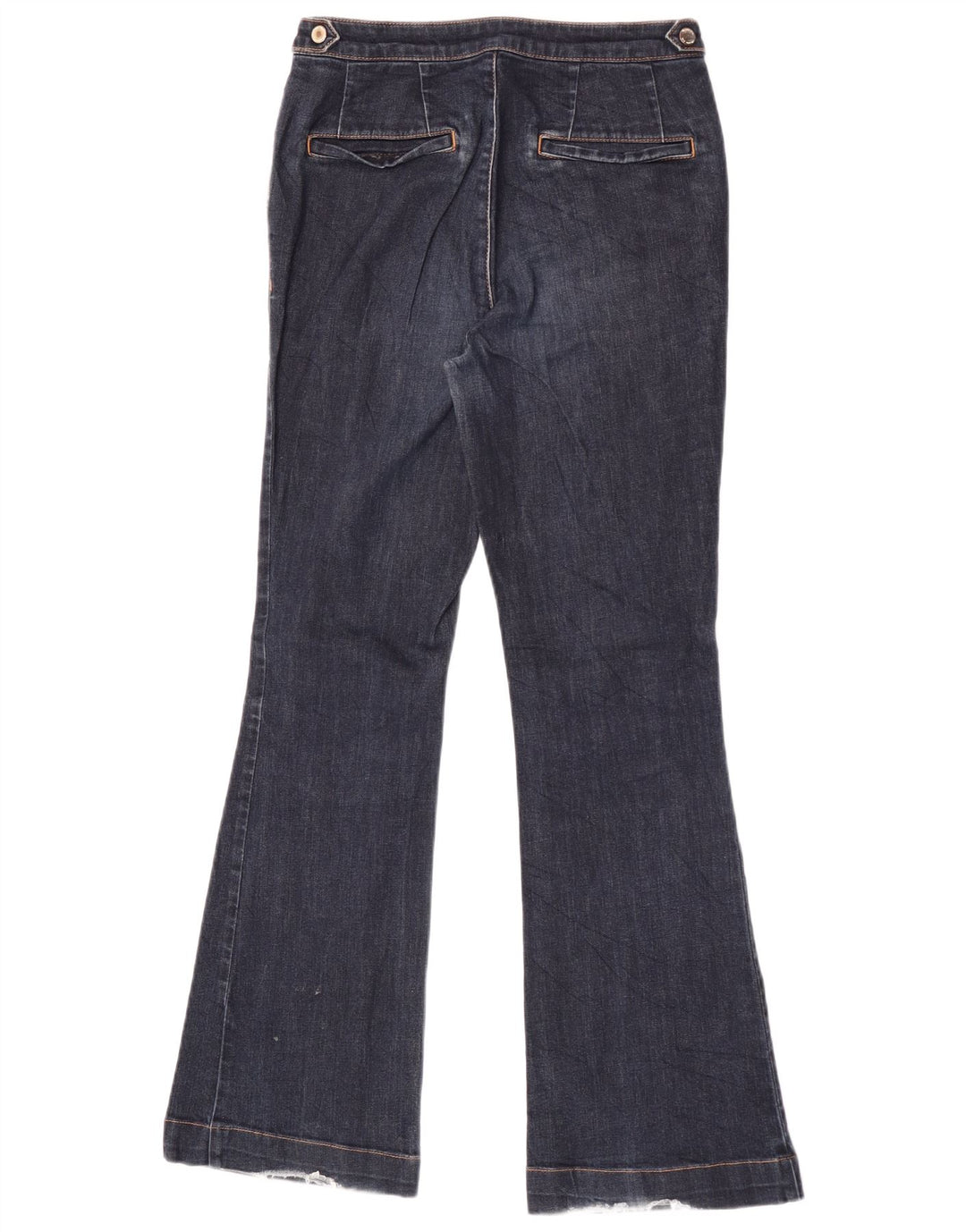 Damskie jeansy rozkloszowane Massimo Dutti EU 36 XS W26 L30 Granatowe