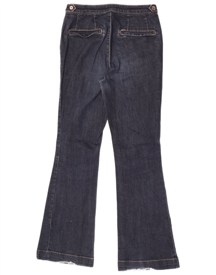 Damskie jeansy rozkloszowane Massimo Dutti EU 36 XS W26 L30 Granatowe
