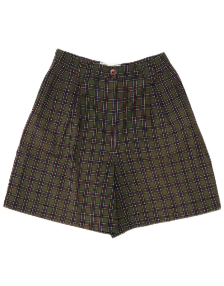 Damskie spodenki Chino All Over IT 44 Medium W28 w zieloną kratkę