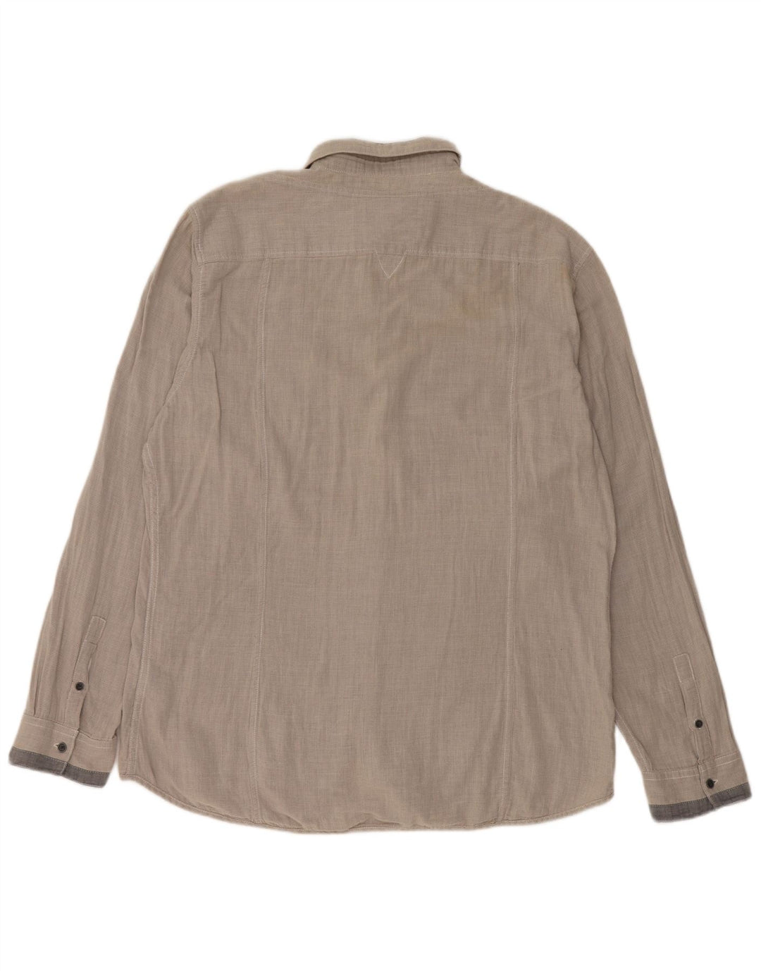 Koszula męska Guess 2XL, szara, bawełniana kratka