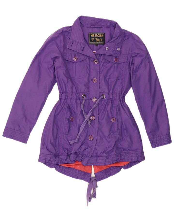 Kurtka dziewczęca Woolrich Parka 7-8 lat fioletowa