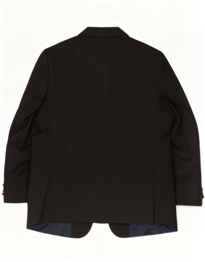 Marks & Spencer Męska długa marynarka zapinana na 2 guziki, UK 46 XL, szary poliester