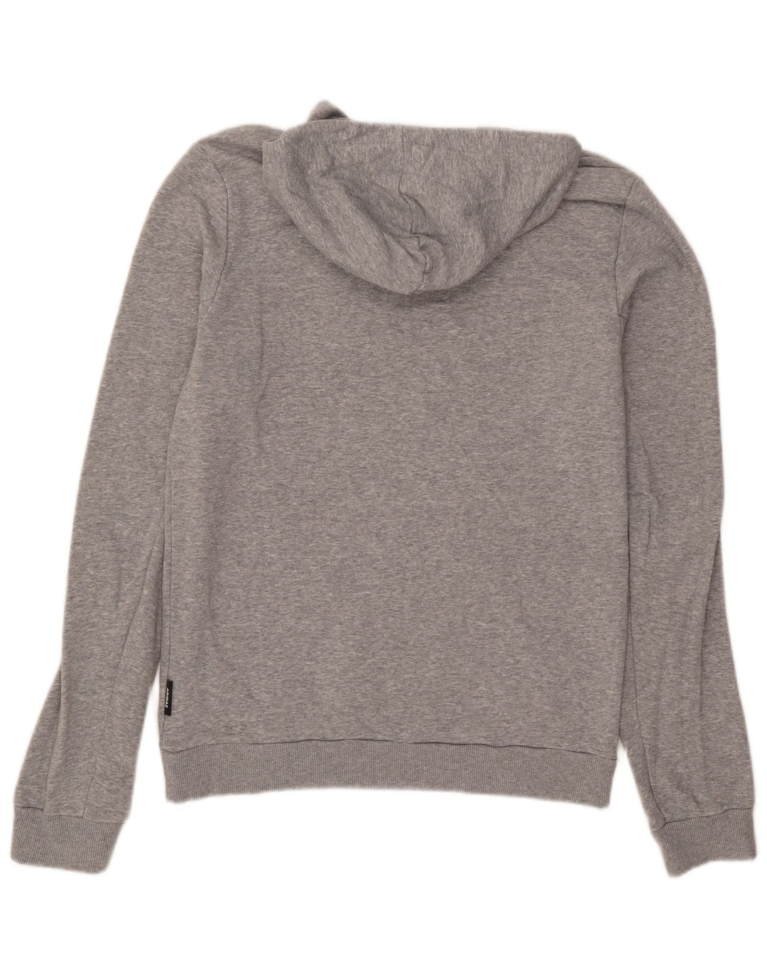 Męska bluza z kapturem Adidas, średnia szara bawełna