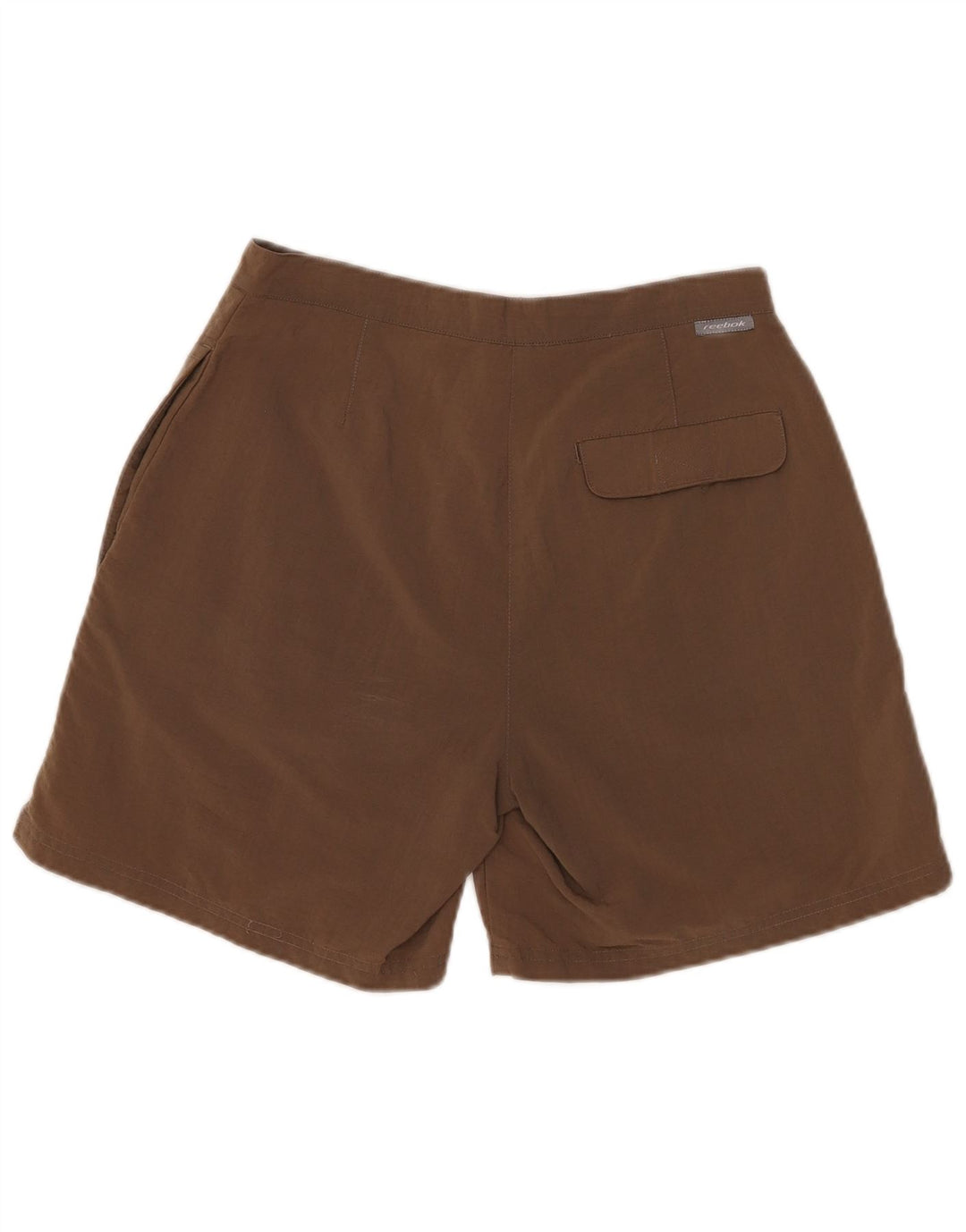 Damskie spodenki turystyczne Reebok UK 12 Medium W28 Brązowy poliamid