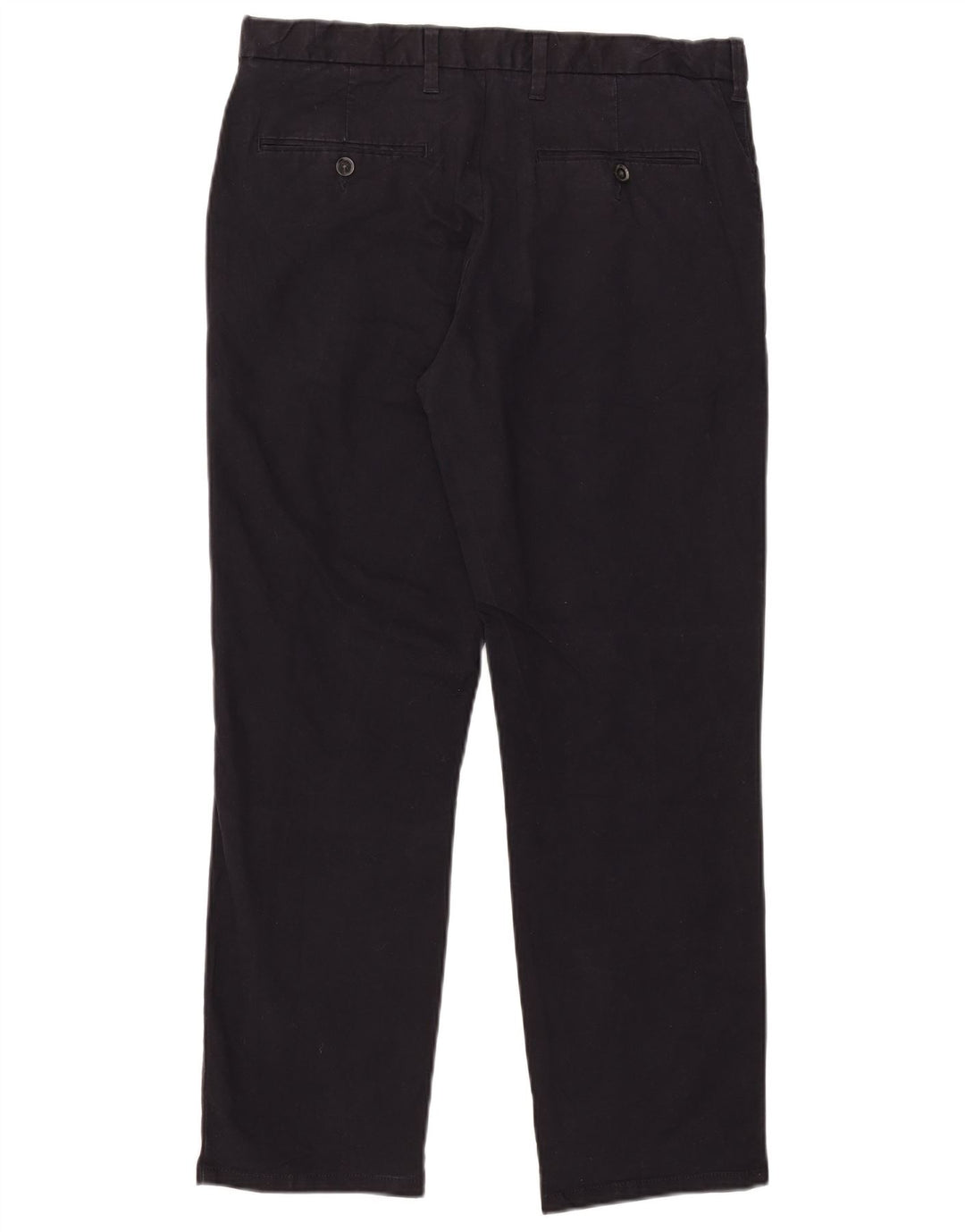 Męskie spodnie Chino Regular Marks & Spencer W34 L29 Czarne bawełniane