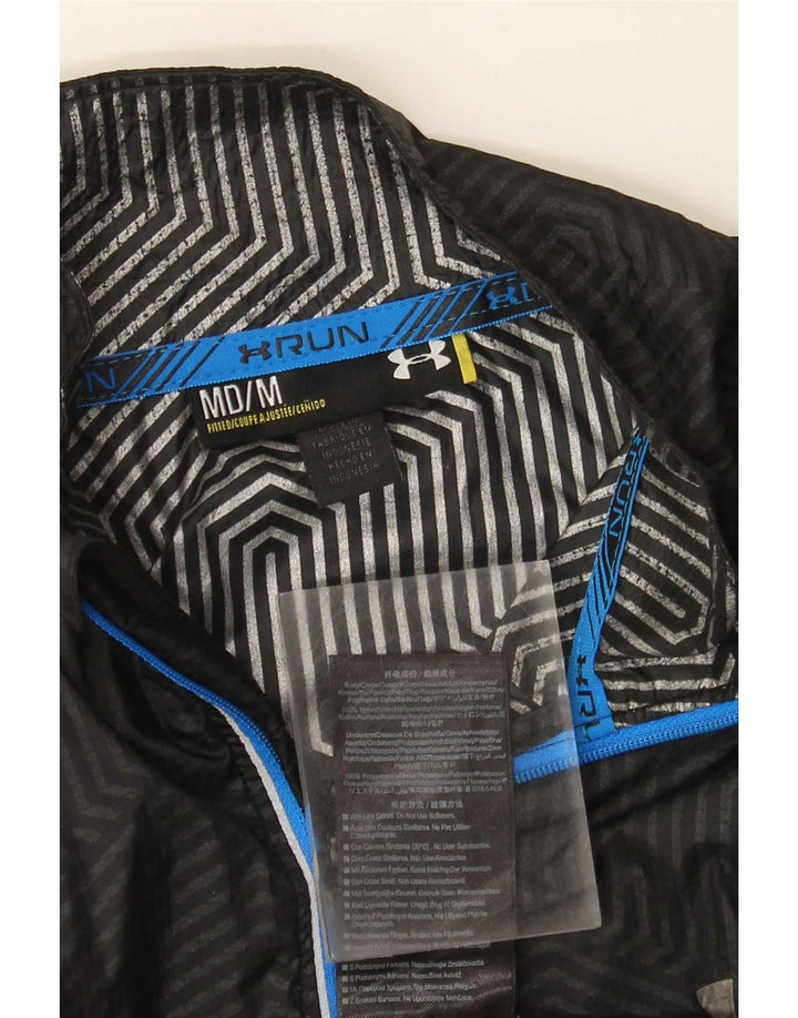 Męska kurtka przeciwdeszczowa Under Armour UK 38 Nylon w kolorze średniej czerni