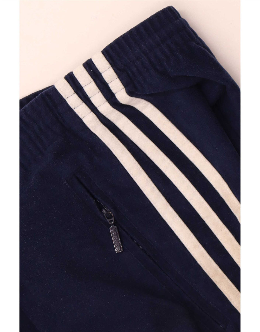 Męskie spodnie dresowe Adidas, duże, granatowe