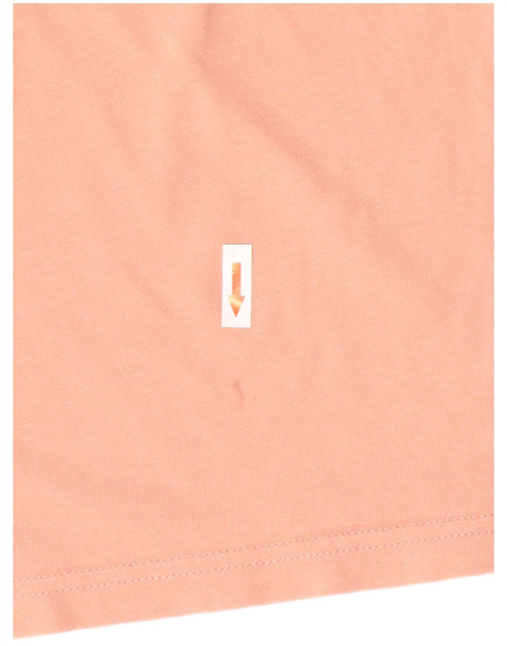 Męski T-shirt z grafiką The North Face, średni, różowy, bawełniany
