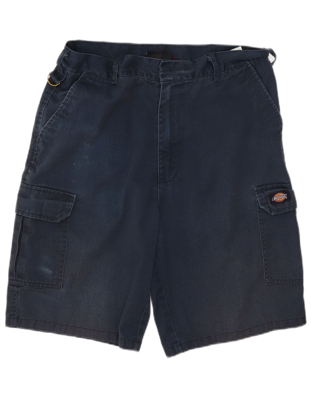 Męskie spodenki cargo Dickies W34, duże, granatowe, poliestrowe