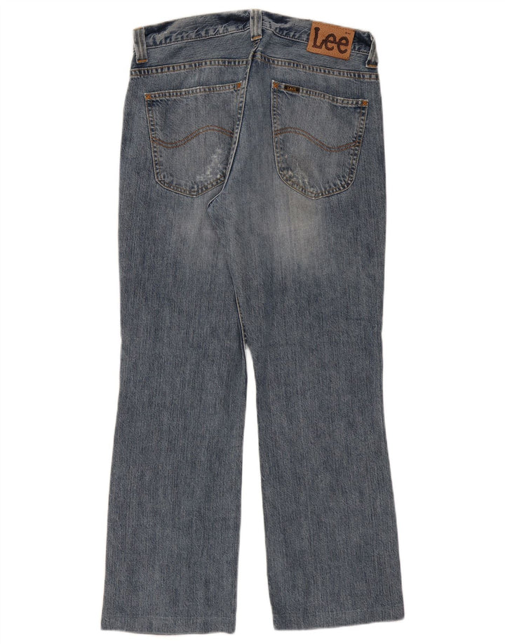Męskie dżinsy Lee Roscoe Bootcut W32 L29, niebieska bawełna