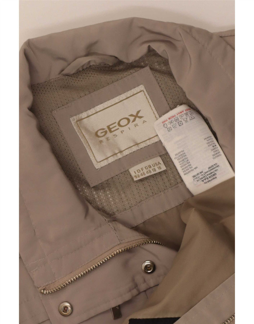 Płaszcz damski Geox Respira IT 48 XL Beżowy poliester
