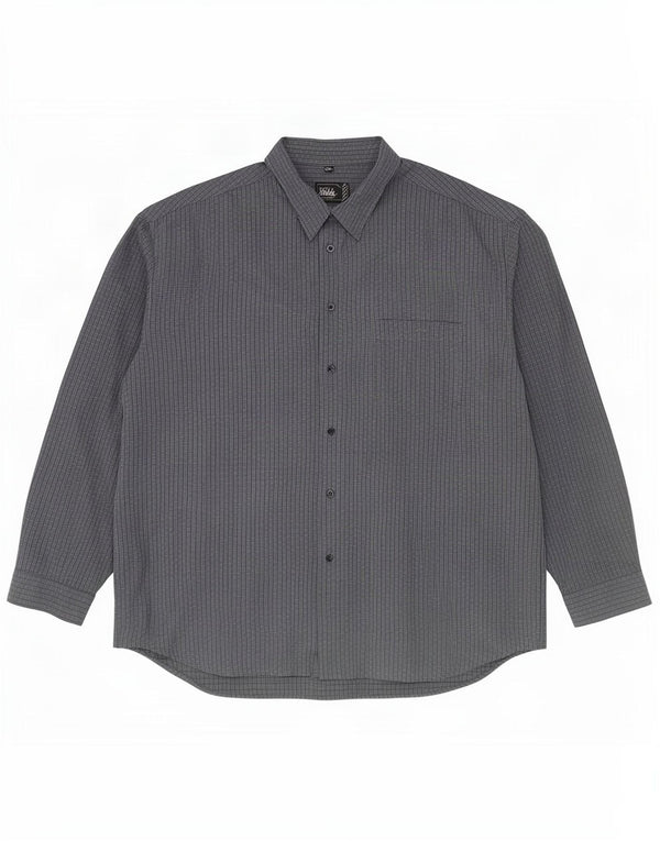 Koszula męska Woodpecker Rozmiar 43/44 17 1/2 XL Szara bawełniana kratka