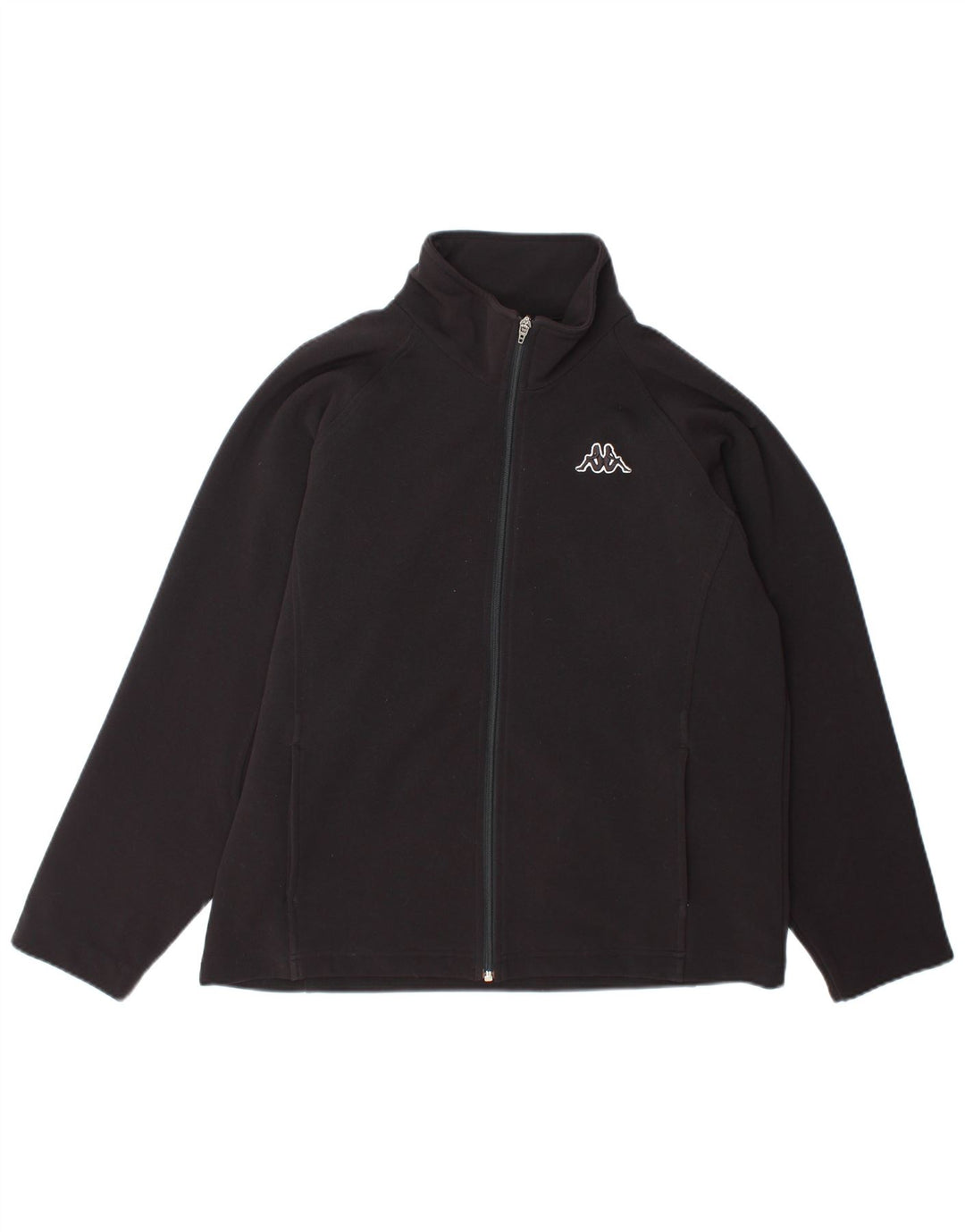 Damska kurtka dresowa Kappa UK 18 XL, czarna, poliester