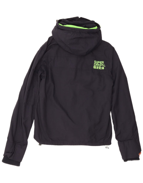 SUPERDRY Męska kurtka wiatrówka The Windcheater UK 40, duża, granatowa