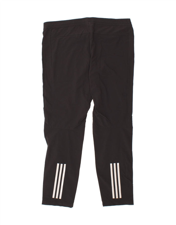 ADIDAS Womens Supernova Graphic Tracksuit Trousers UK 12/14 Medium Black Vintage Adidas and Second-Hand Adidas from Messina Hembry 