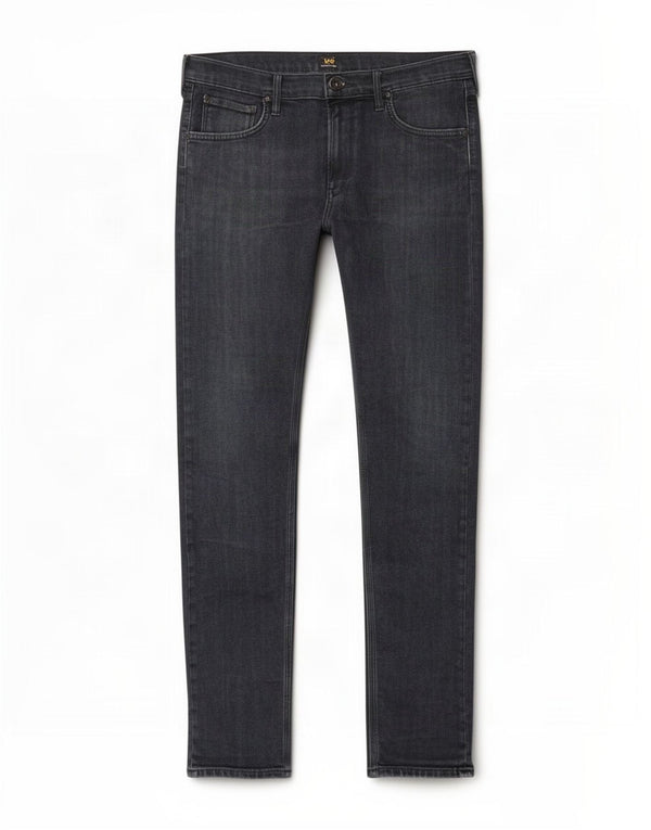 Lee Męskie Luke Skinny Jeans W34 L34 Granatowa bawełna