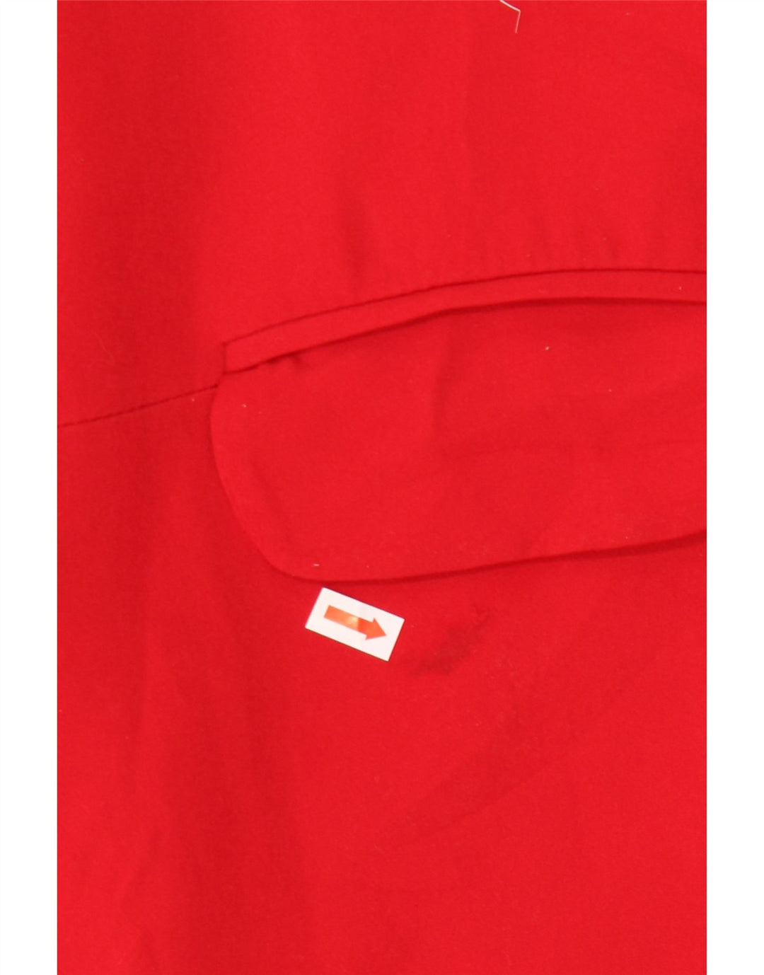 Płaszcz damski Zara Open UK 6 XS, czerwony, bawełniany