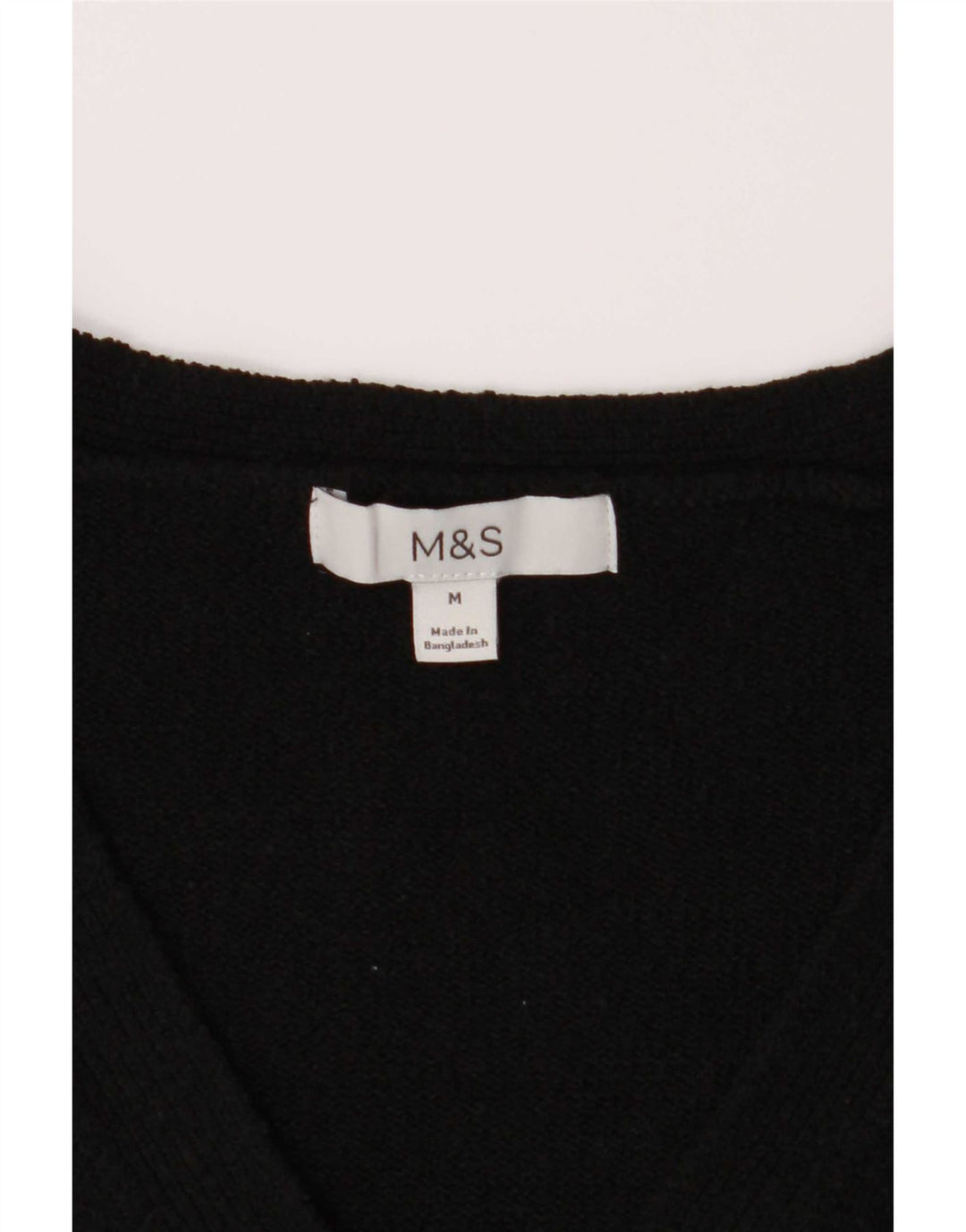 Marks & Spencer Damski sweter oversize UK 14, średni czarny