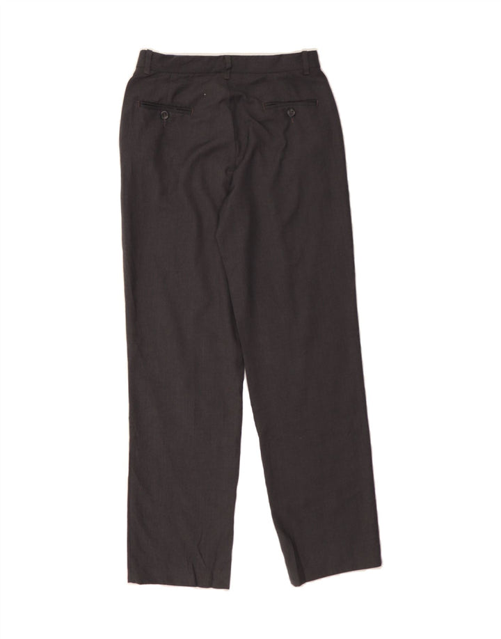 IZOD Boys Straight Suit Trousers 15-16 Years W26 L27 Grey Polyester Vintage Izod and Second-Hand Izod from Messina Hembry 
