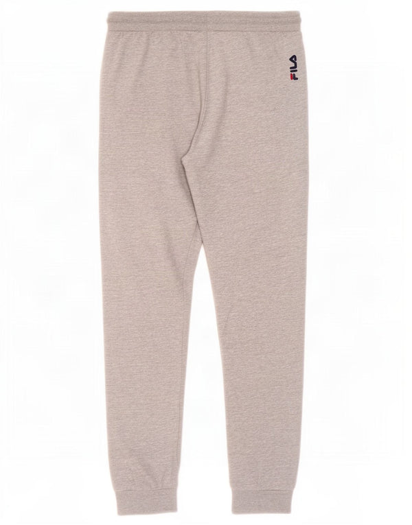 Męskie spodnie dresowe Fila Joggers Small, szare, bawełniane
