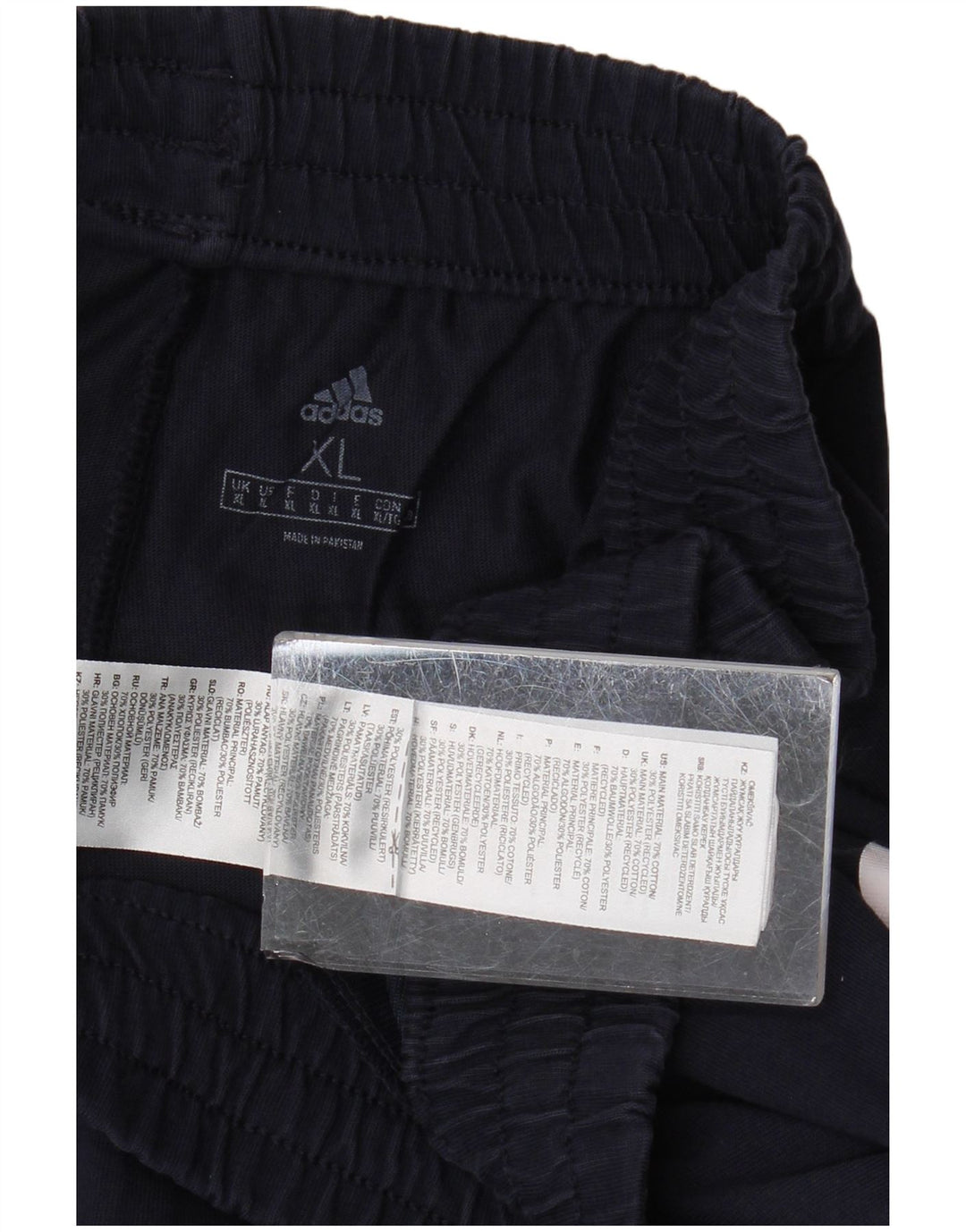 Męskie spodenki sportowe ADIDAS Graphic XL, granatowe, bawełniane