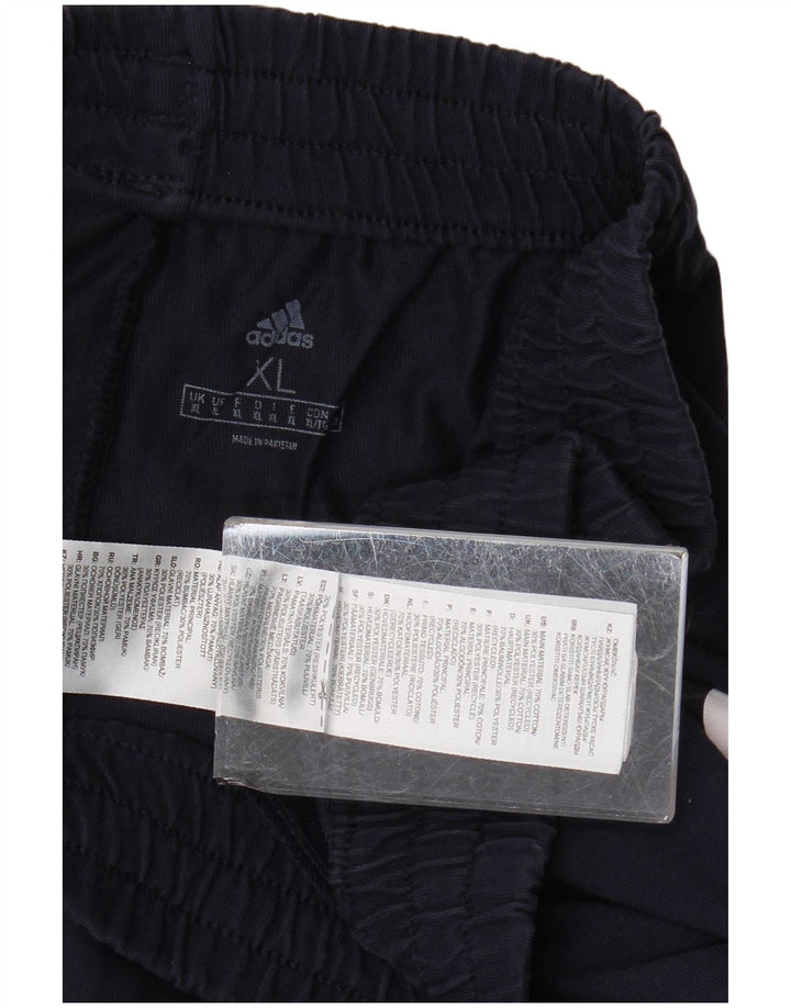 Męskie spodenki sportowe ADIDAS Graphic XL, granatowe, bawełniane